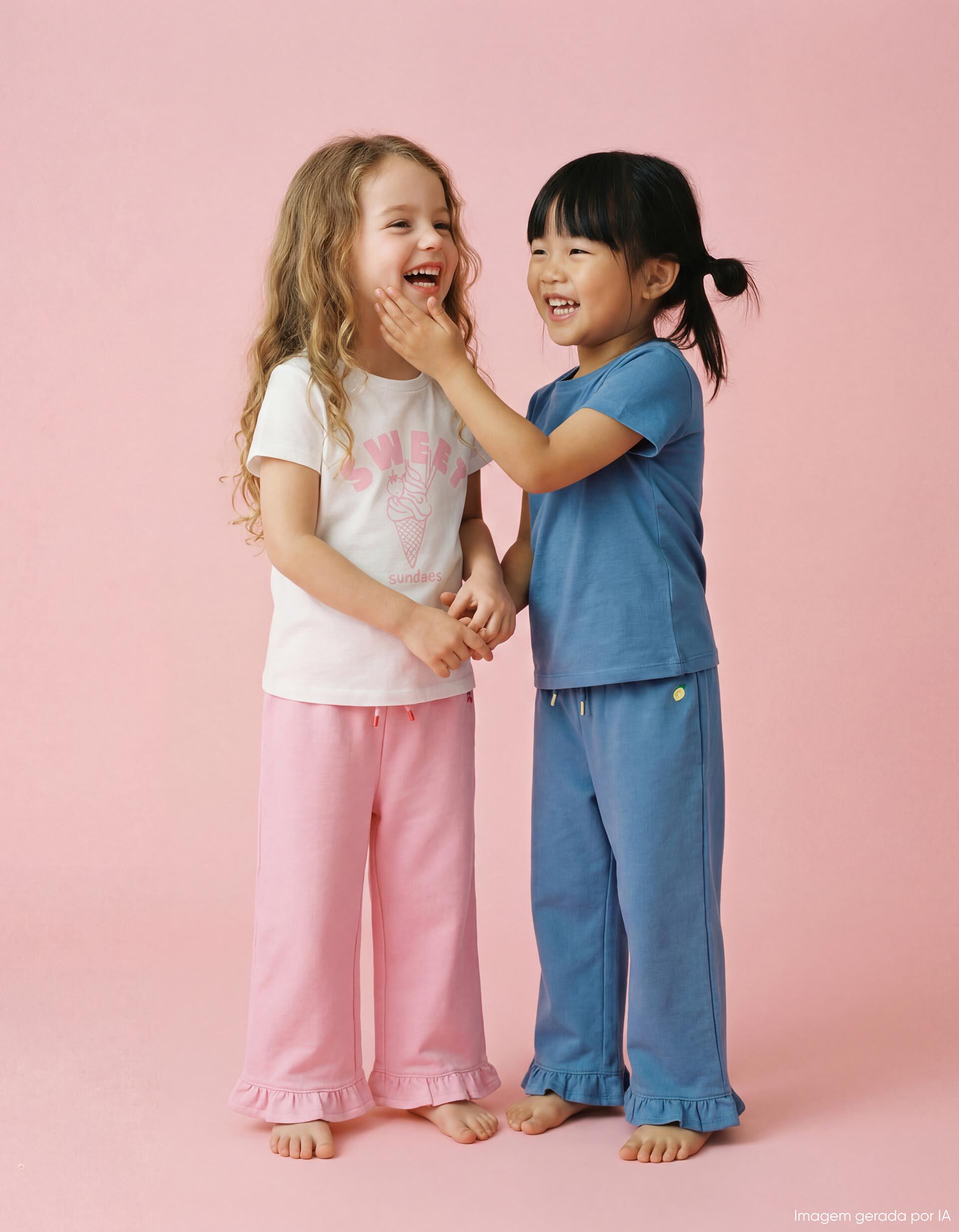 Comprar Online Pack 2 T-shirts, Menina, Azul