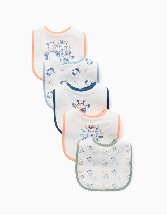 Comprar Online Pack De 5 Babetes Imperme&aacute;veis Com Estampados ZY Baby, Multicolor