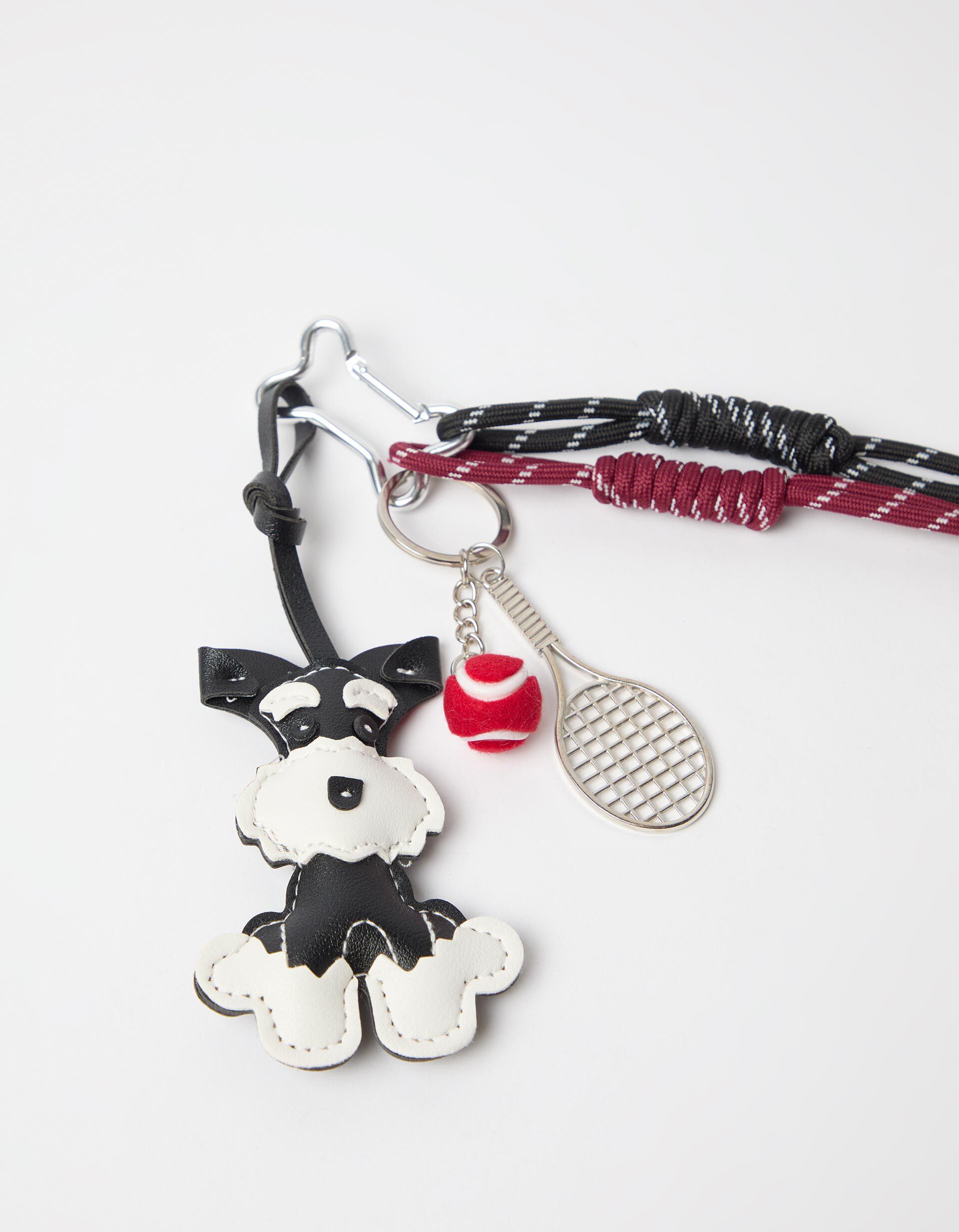 Comprar Online Porta-Chaves Charm C&atilde;o, Preto