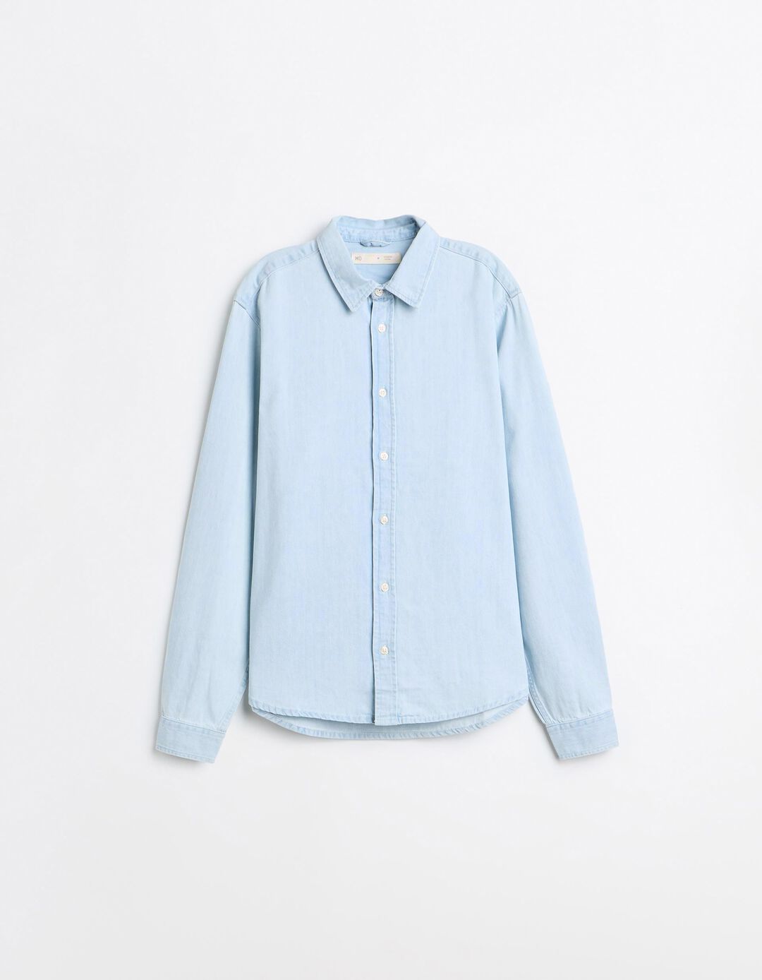 Camisa De Ganga, Homem, Azul Claro