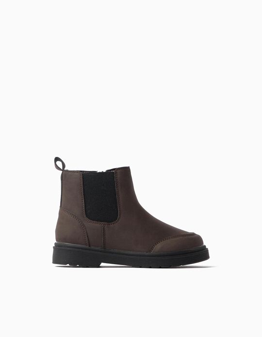 Comprar Online Botas Chelsea, Menino, Castanho