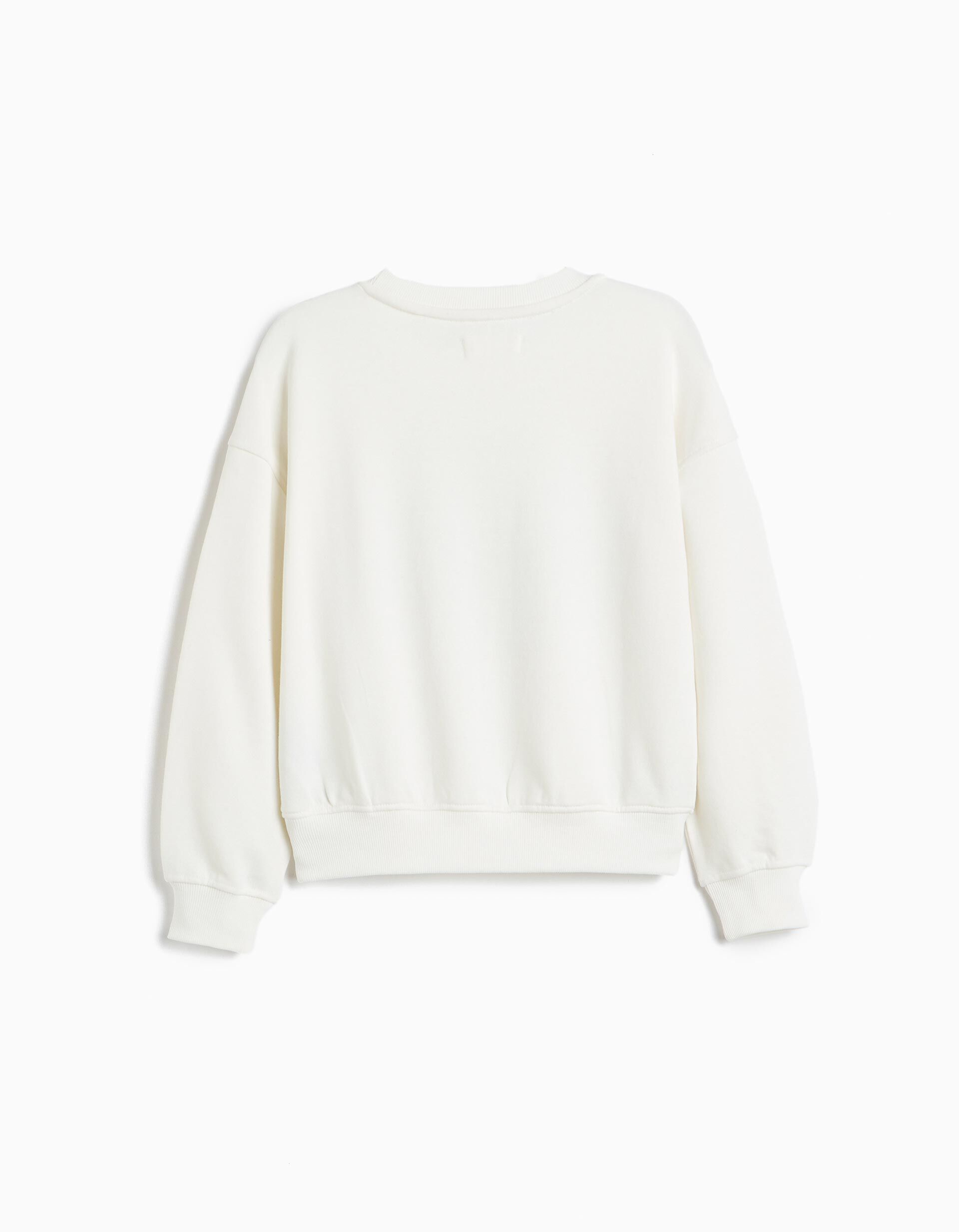 Comprar Online Sweatshirt Estampada, Menina, Branco