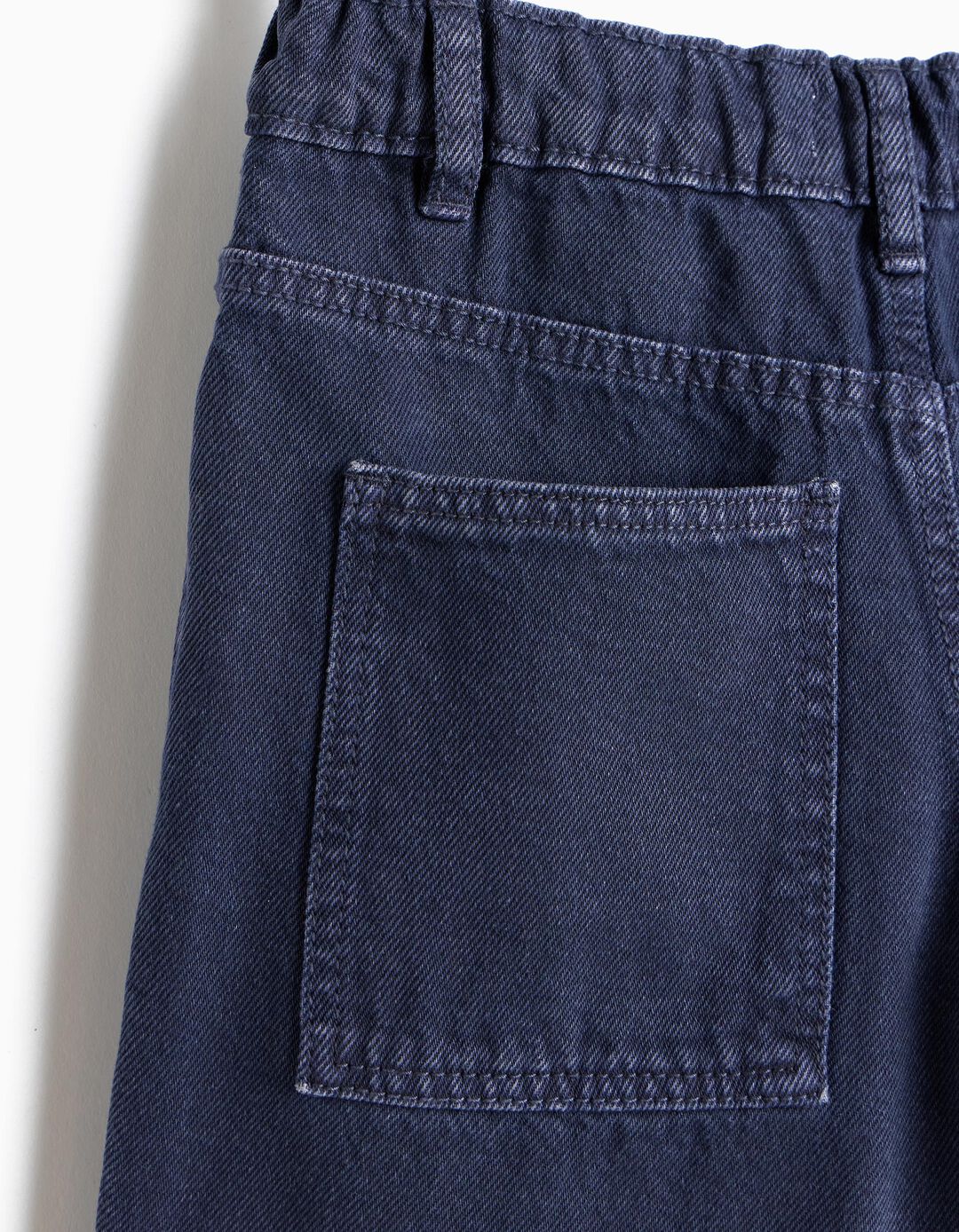 Cal&ccedil;as 'Baggy', Menino, Azul Escuro