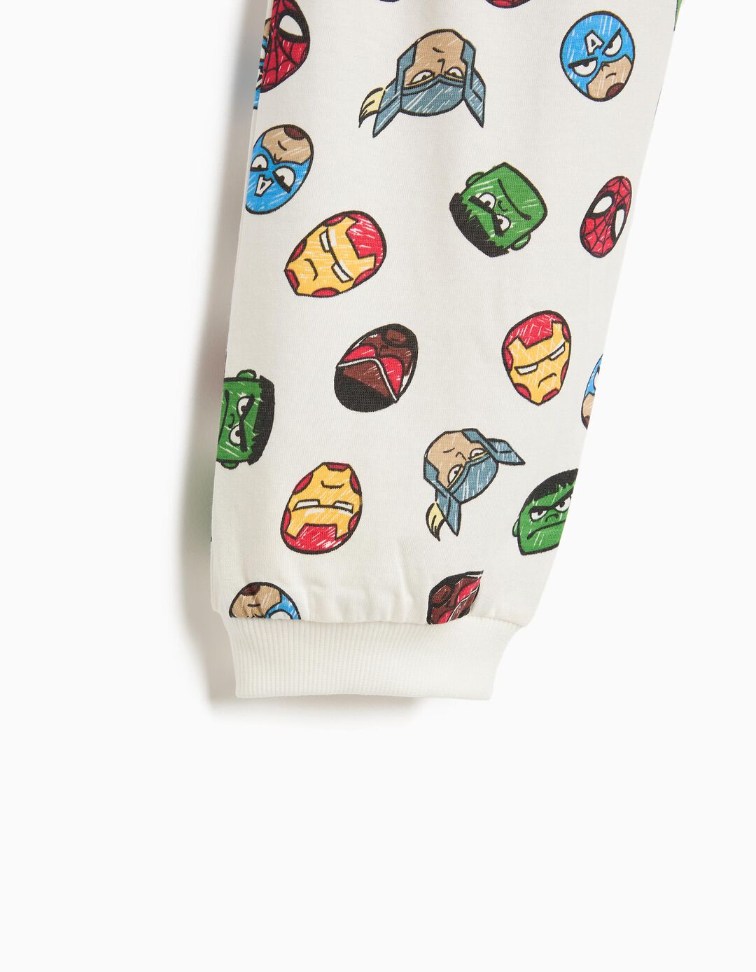 Pijama 'Avengers' &copy;Marvel, Menino, Branco
