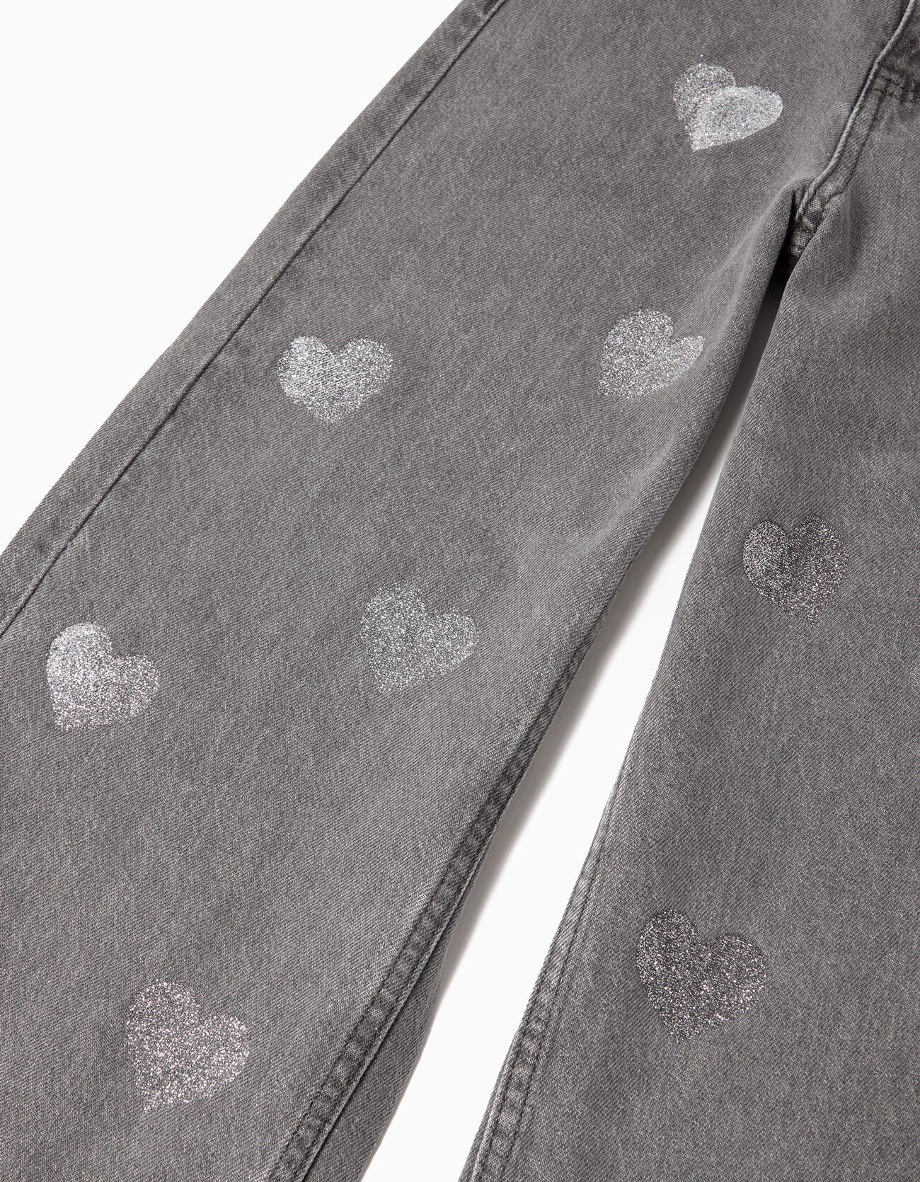 Comprar Online Cal&ccedil;as de Ganga Wide Leg, Menina, Cinzento Escuro