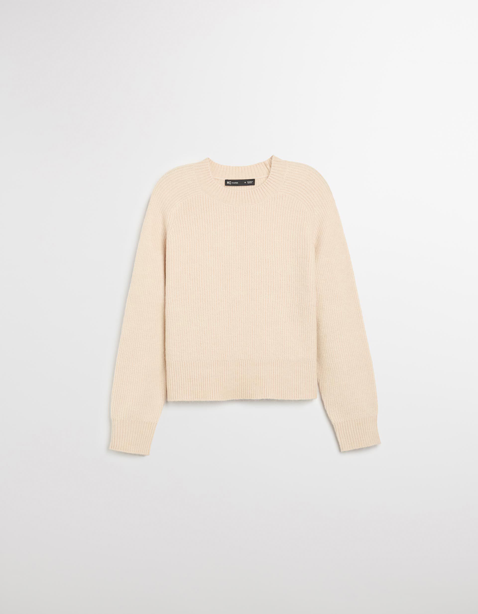 Comprar Online Camisola de Malha, Mulher, Bege Claro