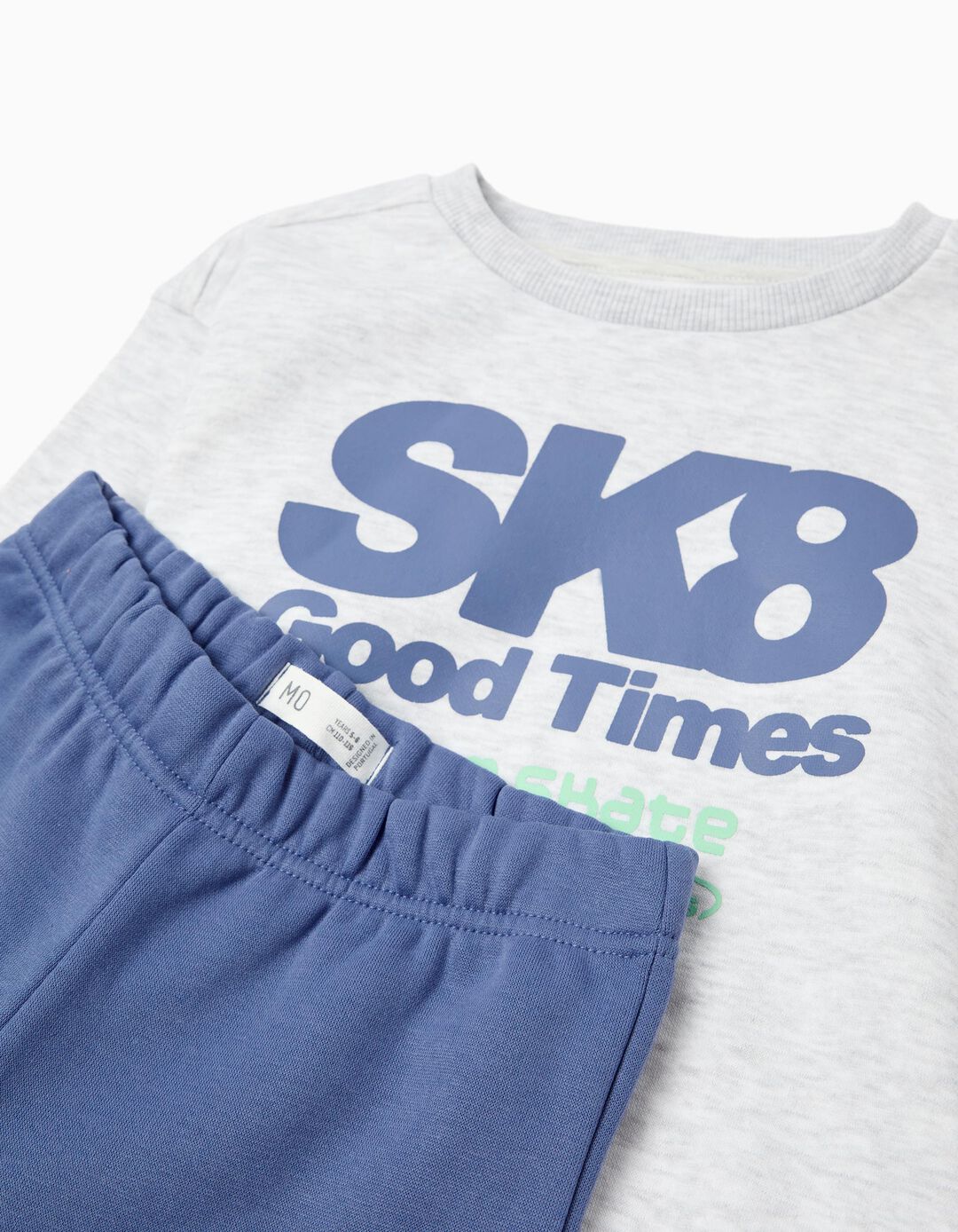 Conjunto de Jogging, Menino, Cinzento Claro