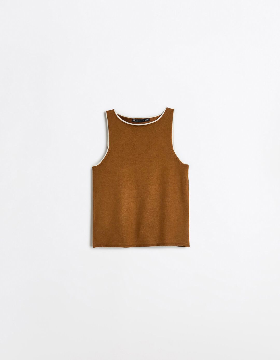 Tank Top, Mulher, Castanho Claro