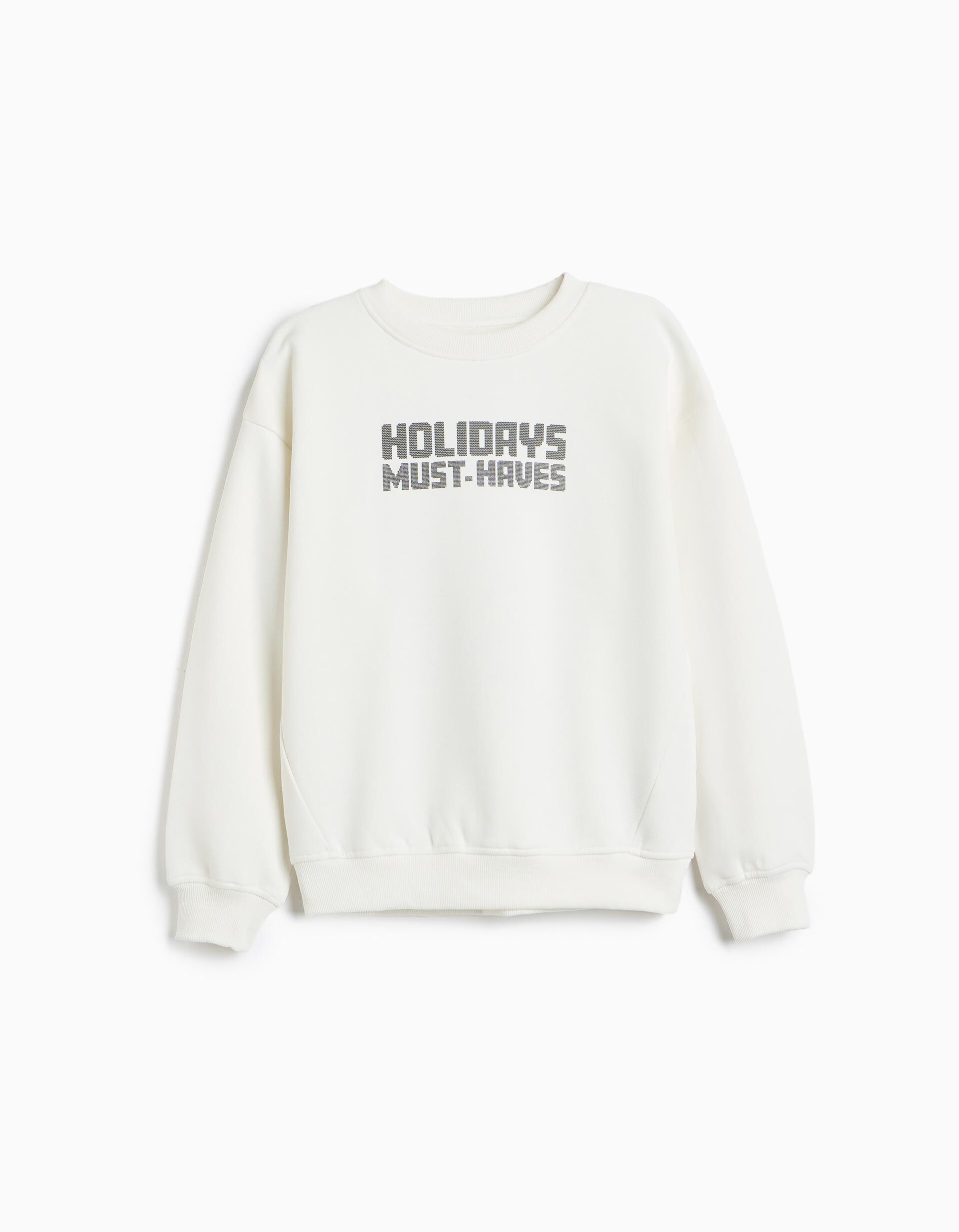 Comprar Online Sweatshirt Cardada, Menino, Branco