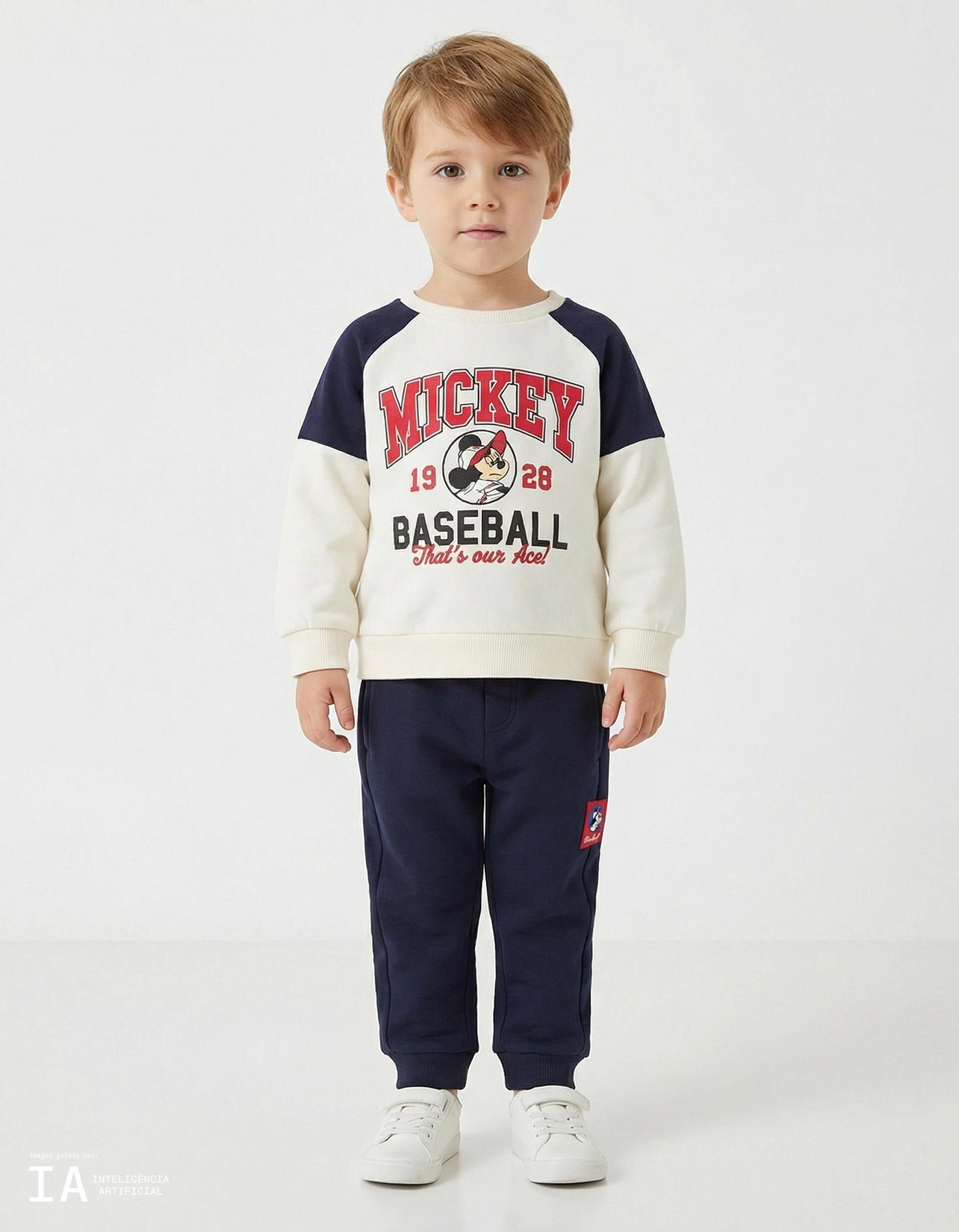 Comprar Online Conjunto de Jogging 'Mickey' &copy;Disney, Menino, Branco