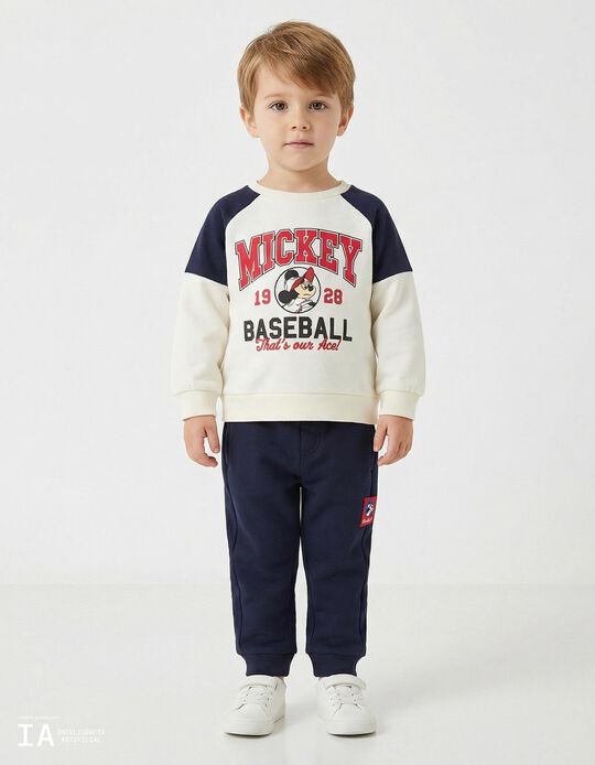 Comprar Online Conjunto de Jogging 'Mickey' &copy;Disney, Menino, Branco