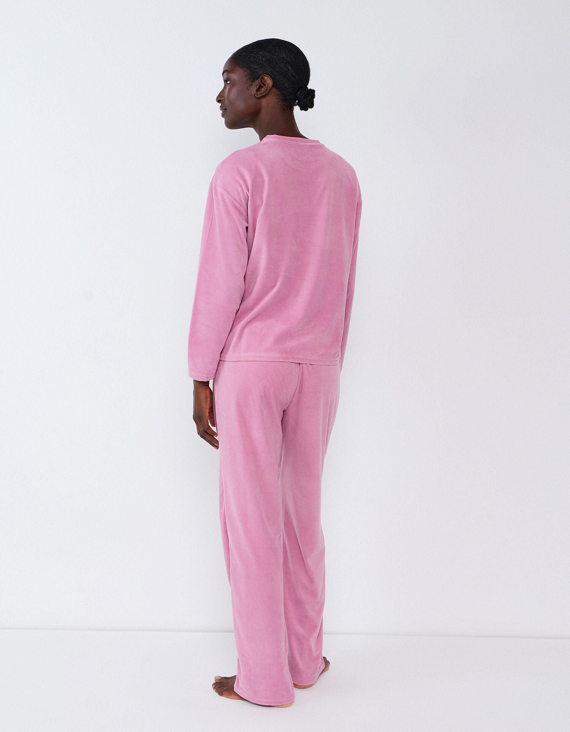Comprar Online Pijama De Veludo, Mulher, Malva