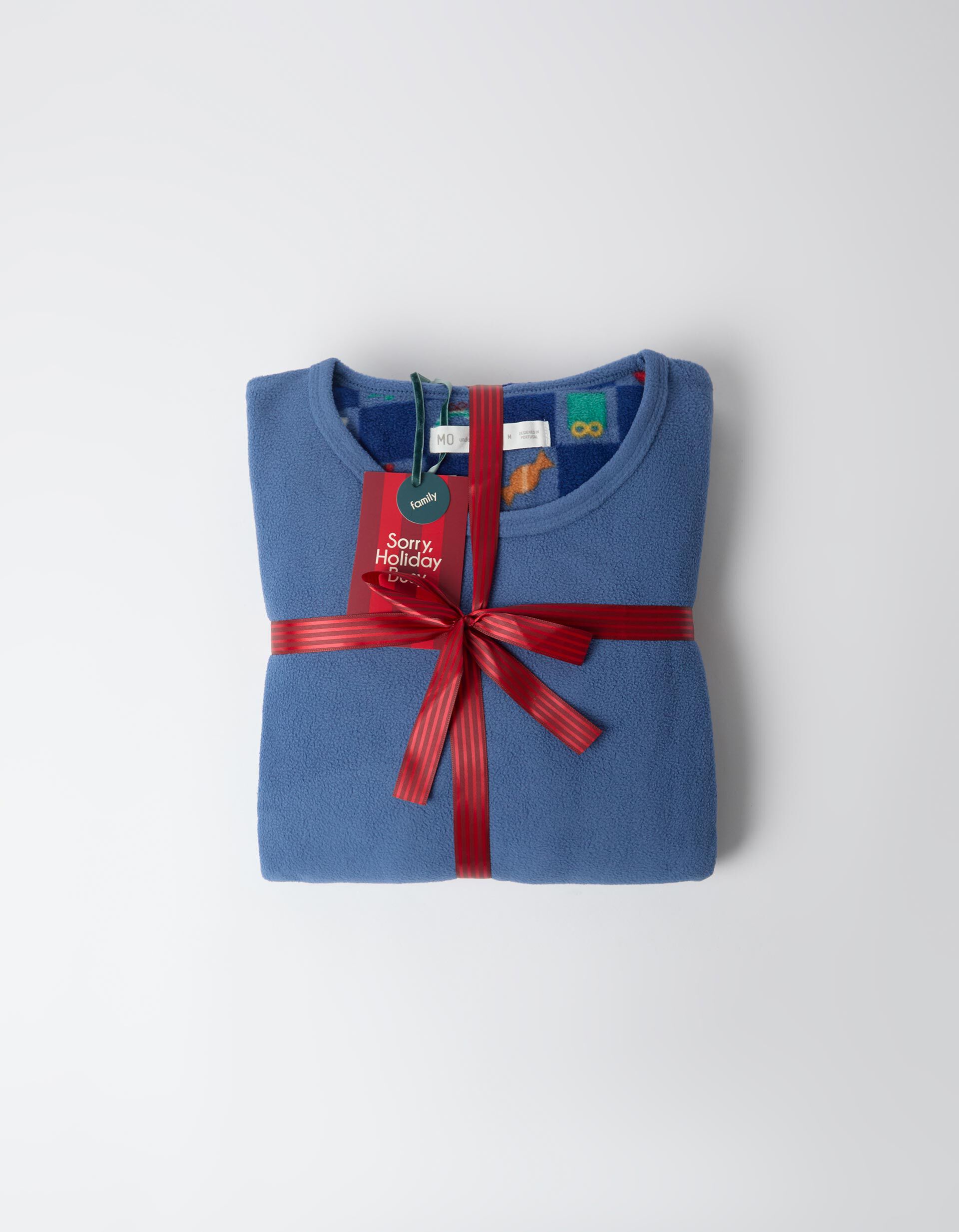 Comprar Online Pijama Polar De Natal, Mulher, Azul