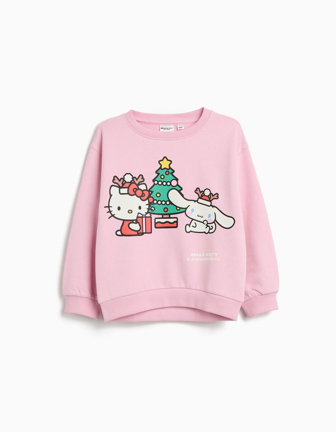Sweatshirt 'Hello Kitty', Menina, Rosa