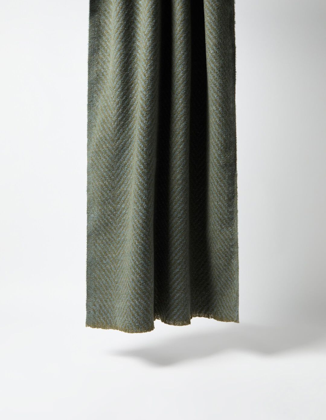 Cachecol de Malha, Homem, Verde