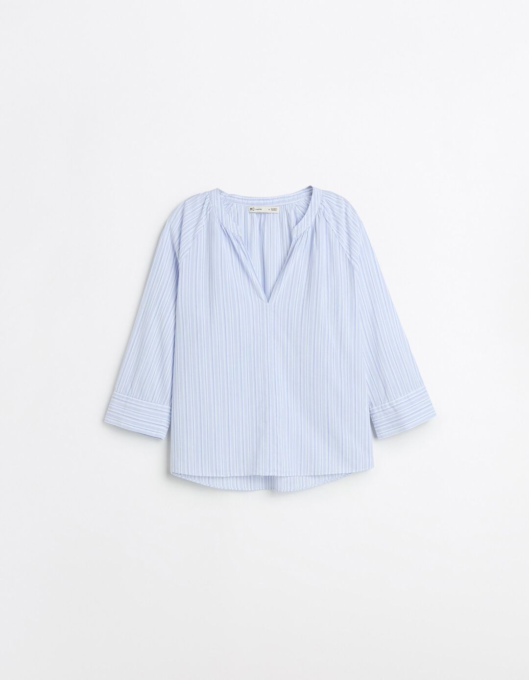 Blusa Riscas, Mulher, Azul