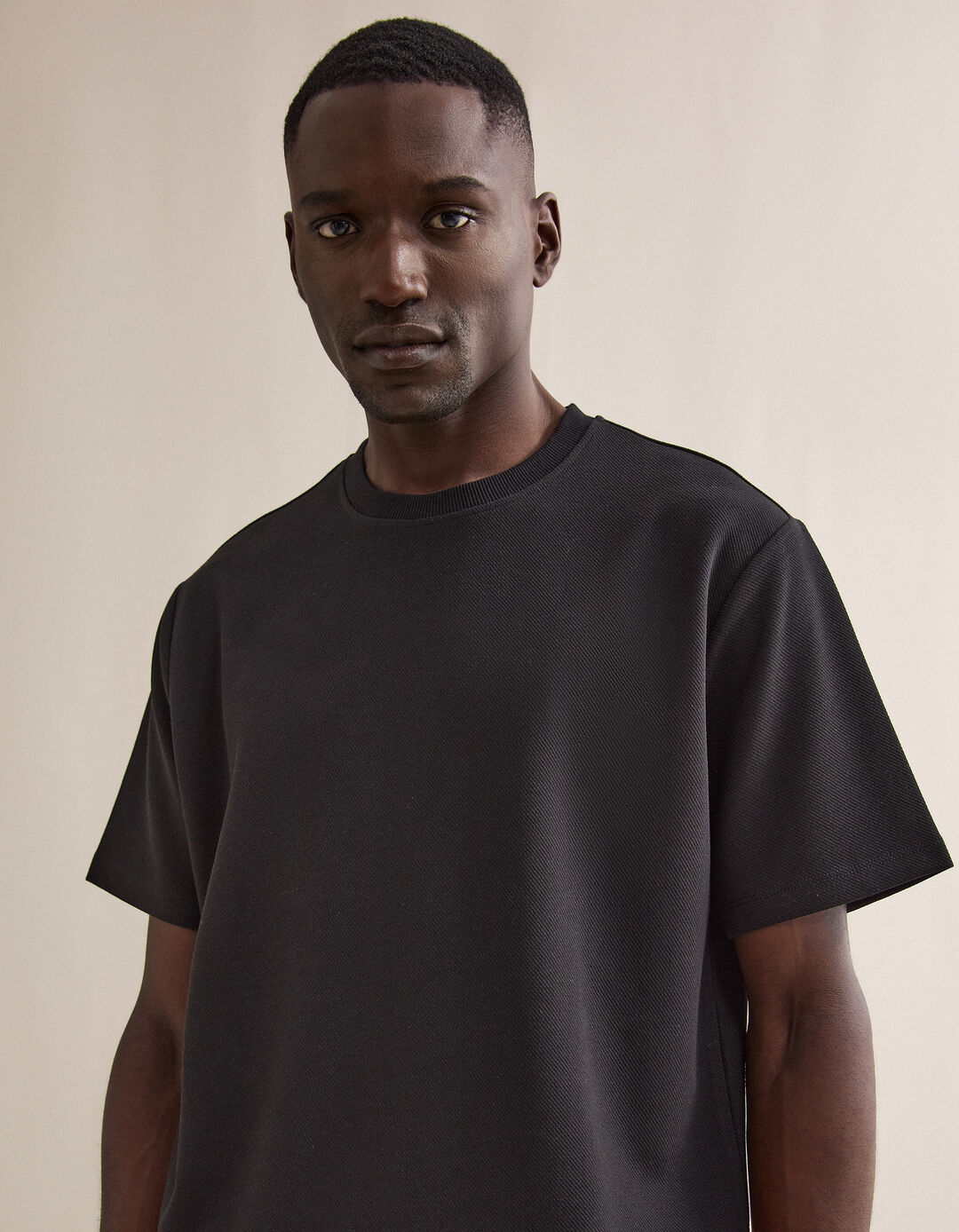 T-shirt, Homem, Preto