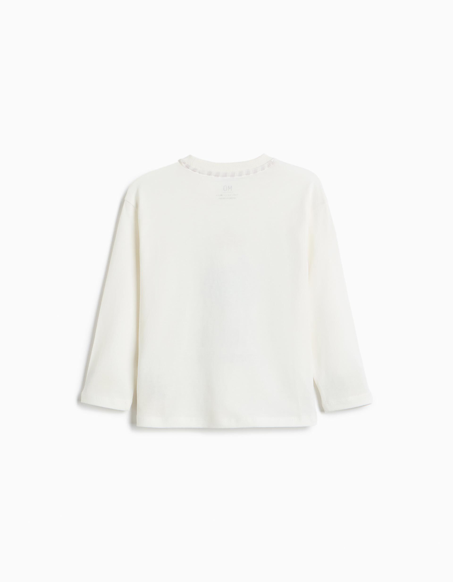 Comprar Online T-shirt Manga Comprida, Menino, Branco