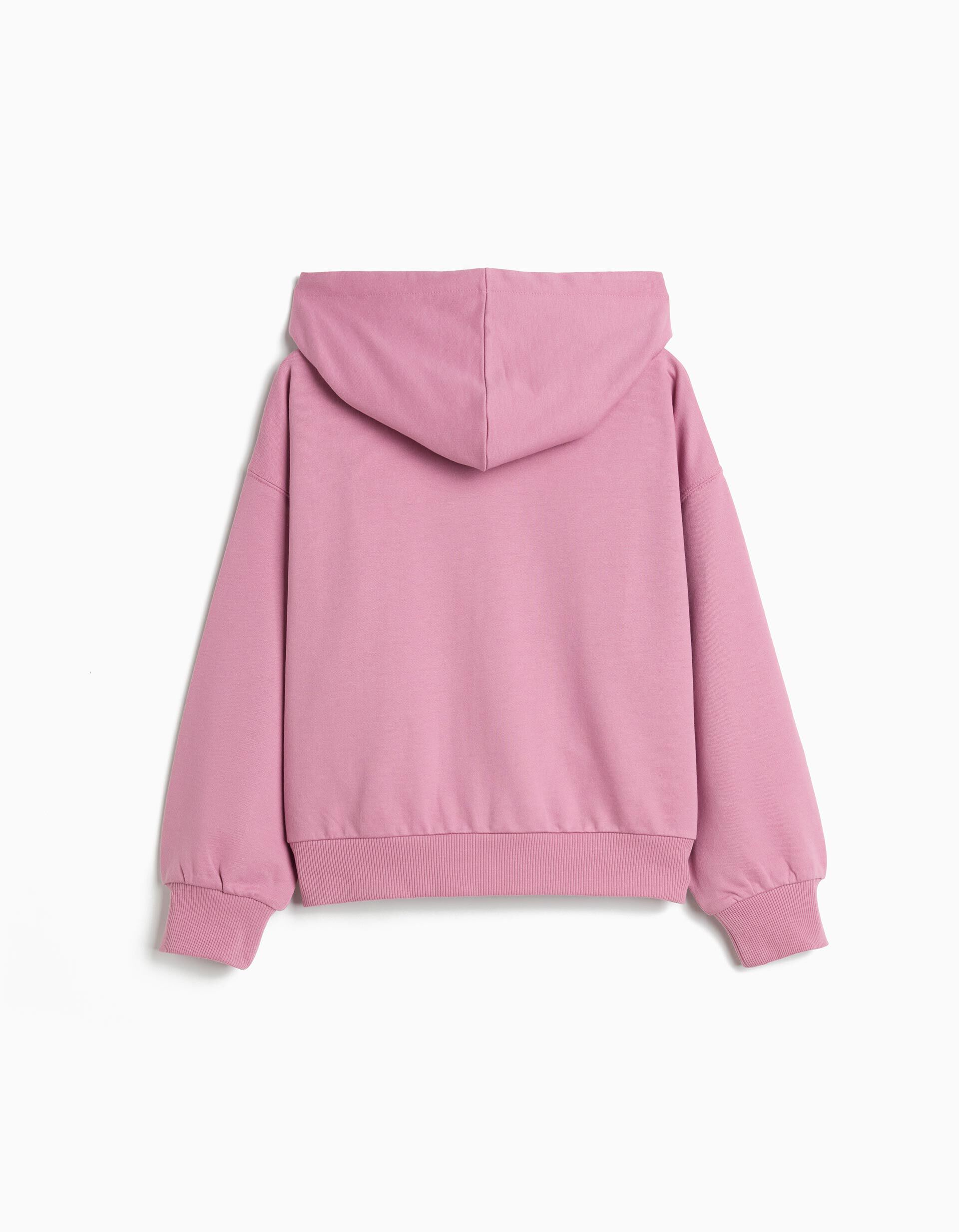 Comprar Online Casaco De Felpa, Menina, Rosa