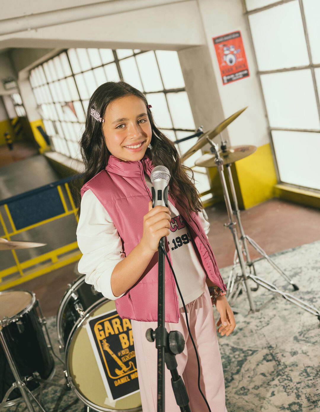 Colete, Menina, Rosa