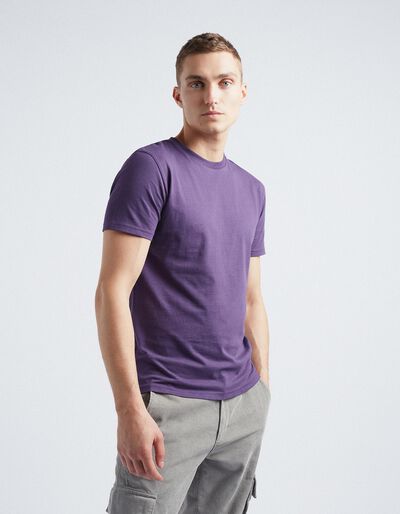 T-shirt, Men, Dark Purple