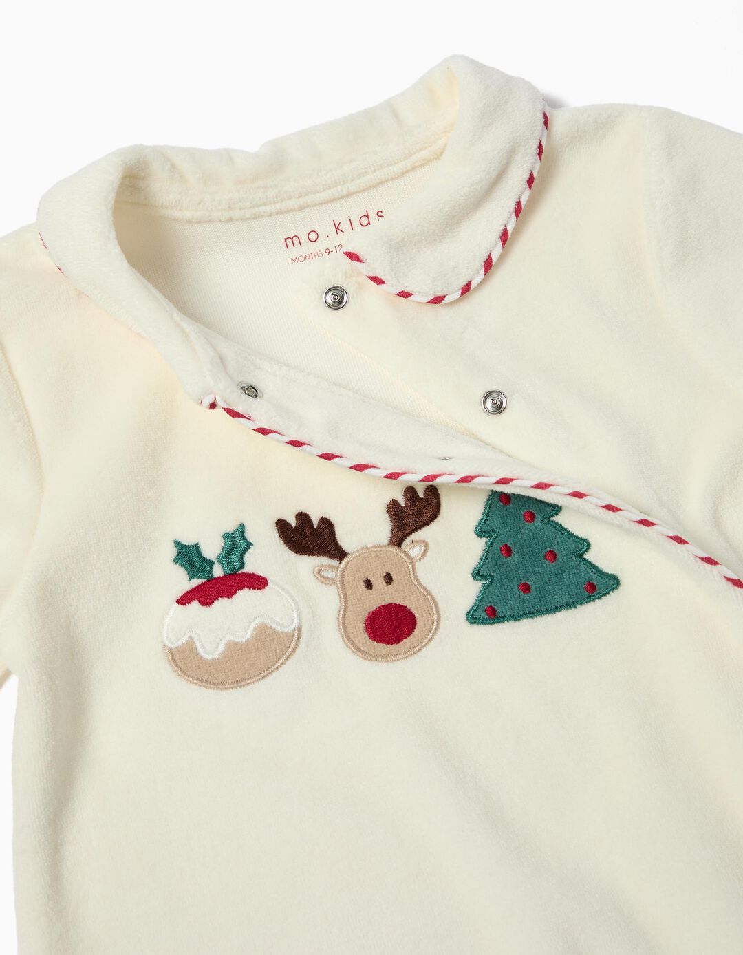 Babygrow Natal com Gorro, Recém-Nascido, Bege 