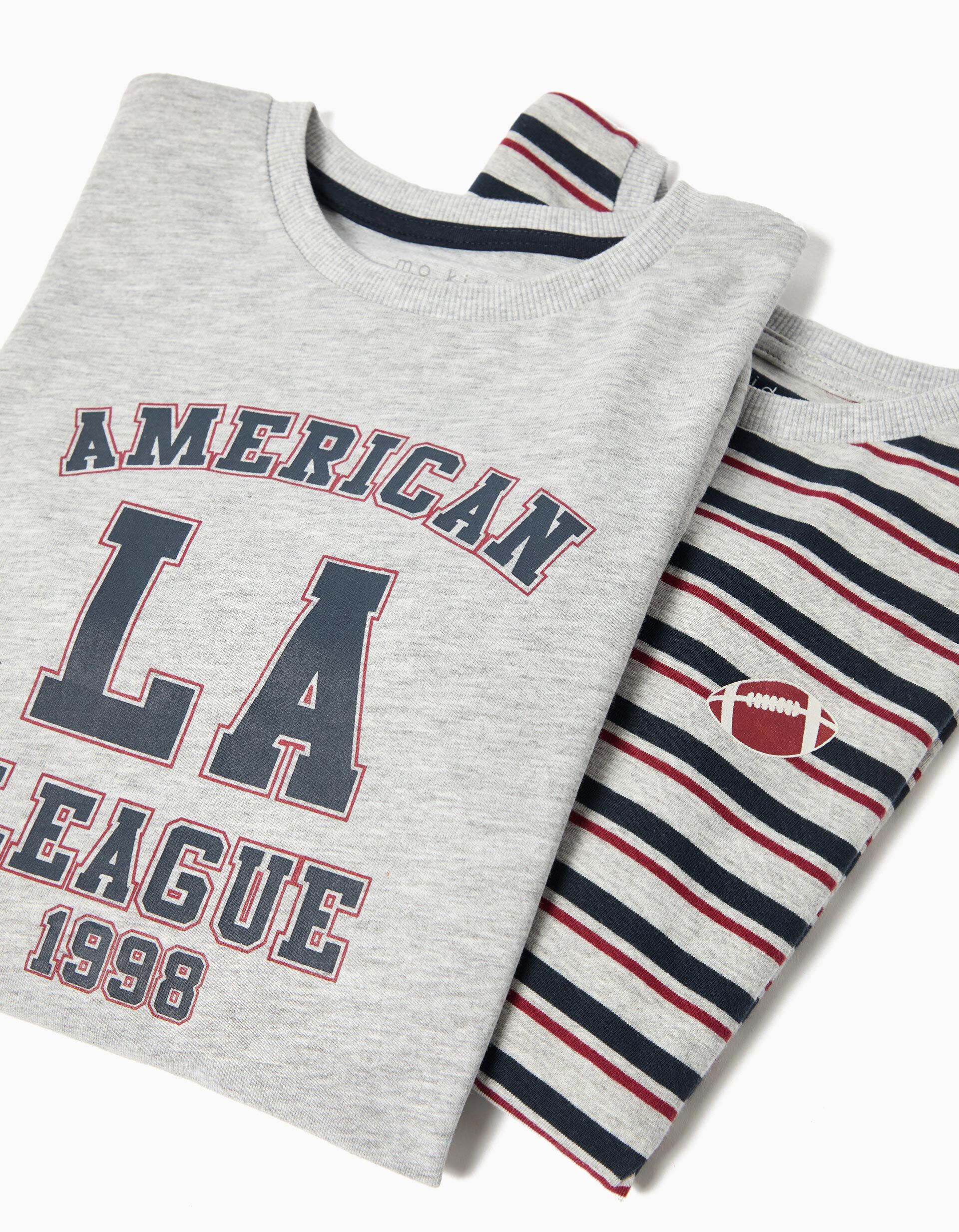 Comprar Online Pack 2 Pijamas de Manga Comprida, Menino, Multicor 