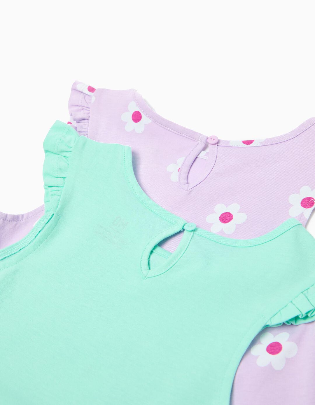 Pack 2 Vestidos, Menina, Verde Claro