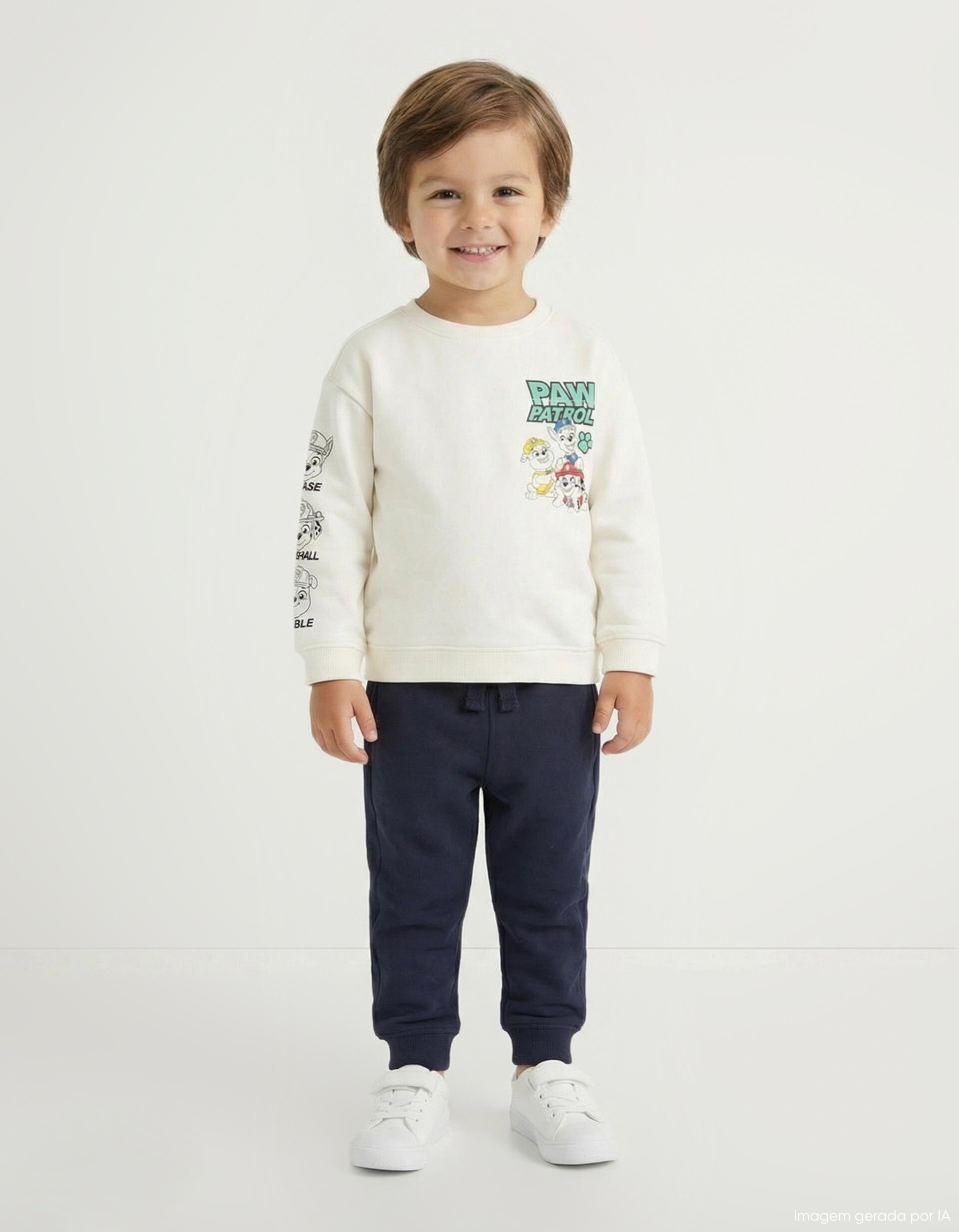 Comprar Online Sweatshirt de Felpa 'Paw Patrol', Menino, Branco