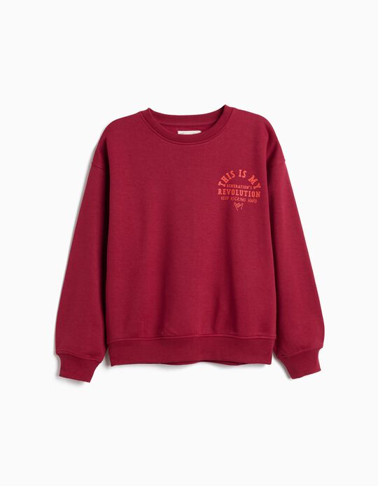 Comprar Online Sweathirt Estampada, Menino, Vermelho