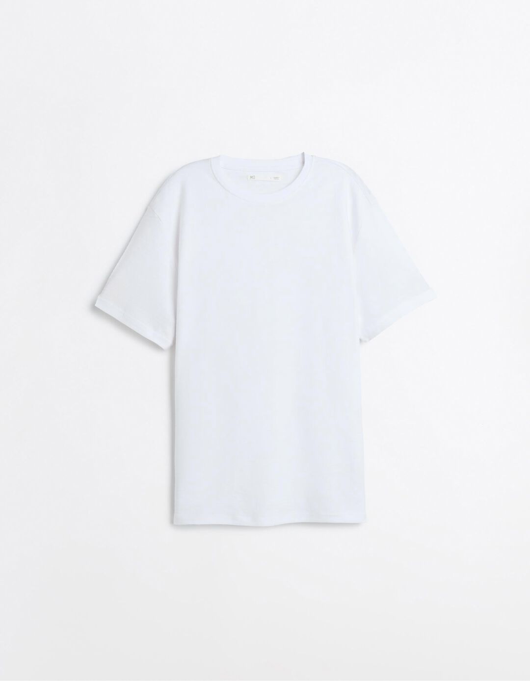 T-shirt Jersey Riscas, Homem, Branco