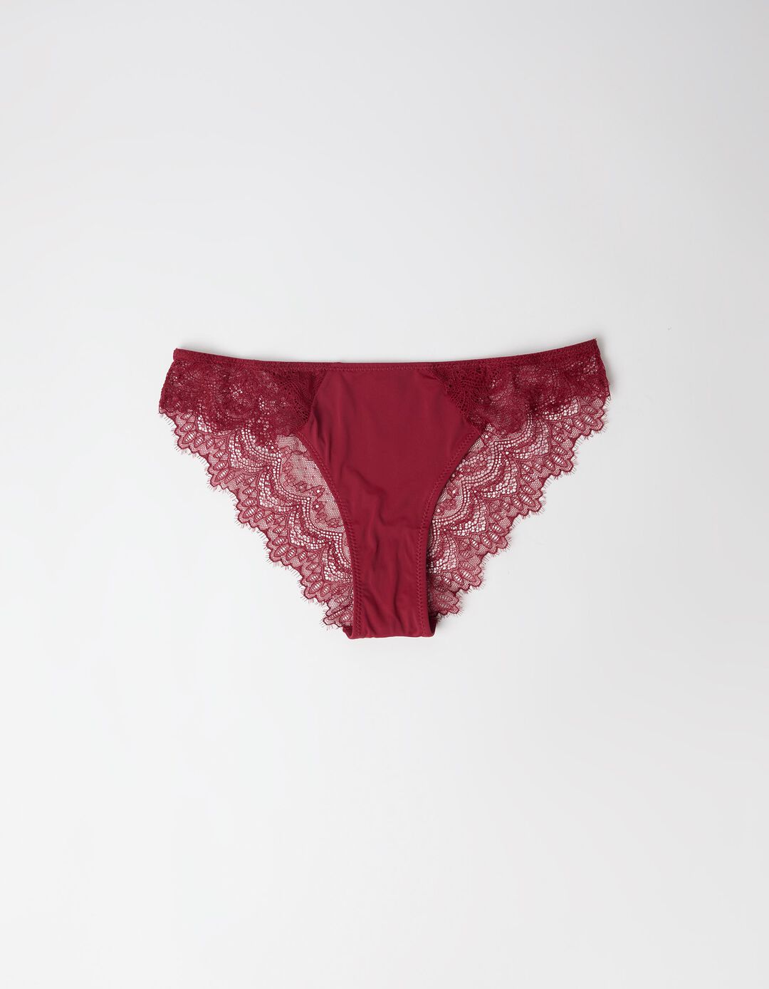 Cuecas Brief com Renda, Mulher, Vermelho