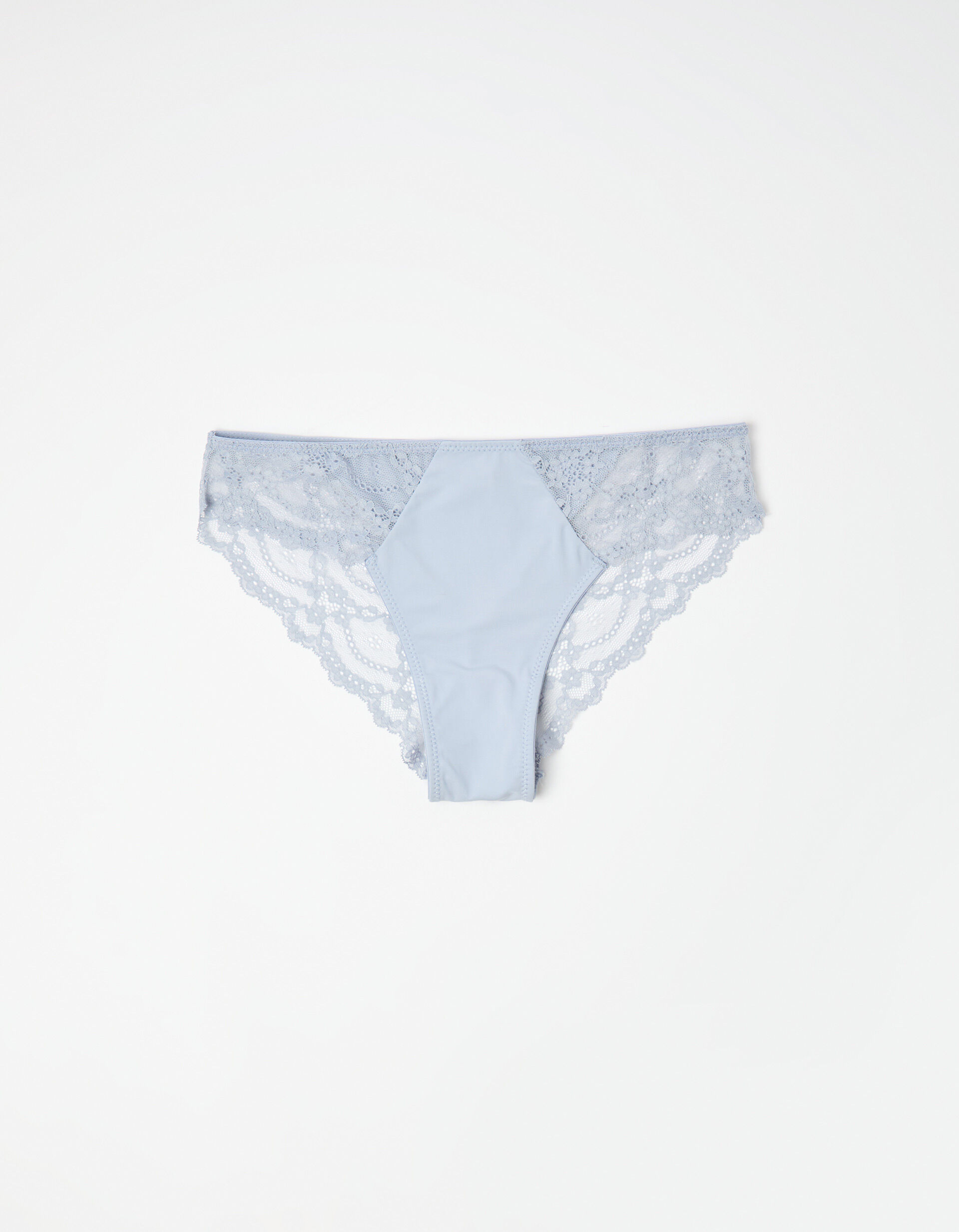 Comprar Online Cuecas Brief com Renda, Mulher, Azul
