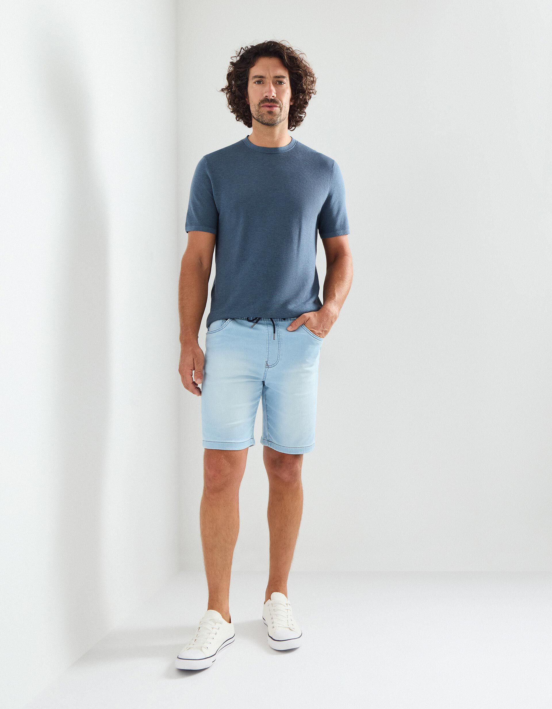 Comprar Online Cal&ccedil;&otilde;es de Ganga, Homem, Azul Claro