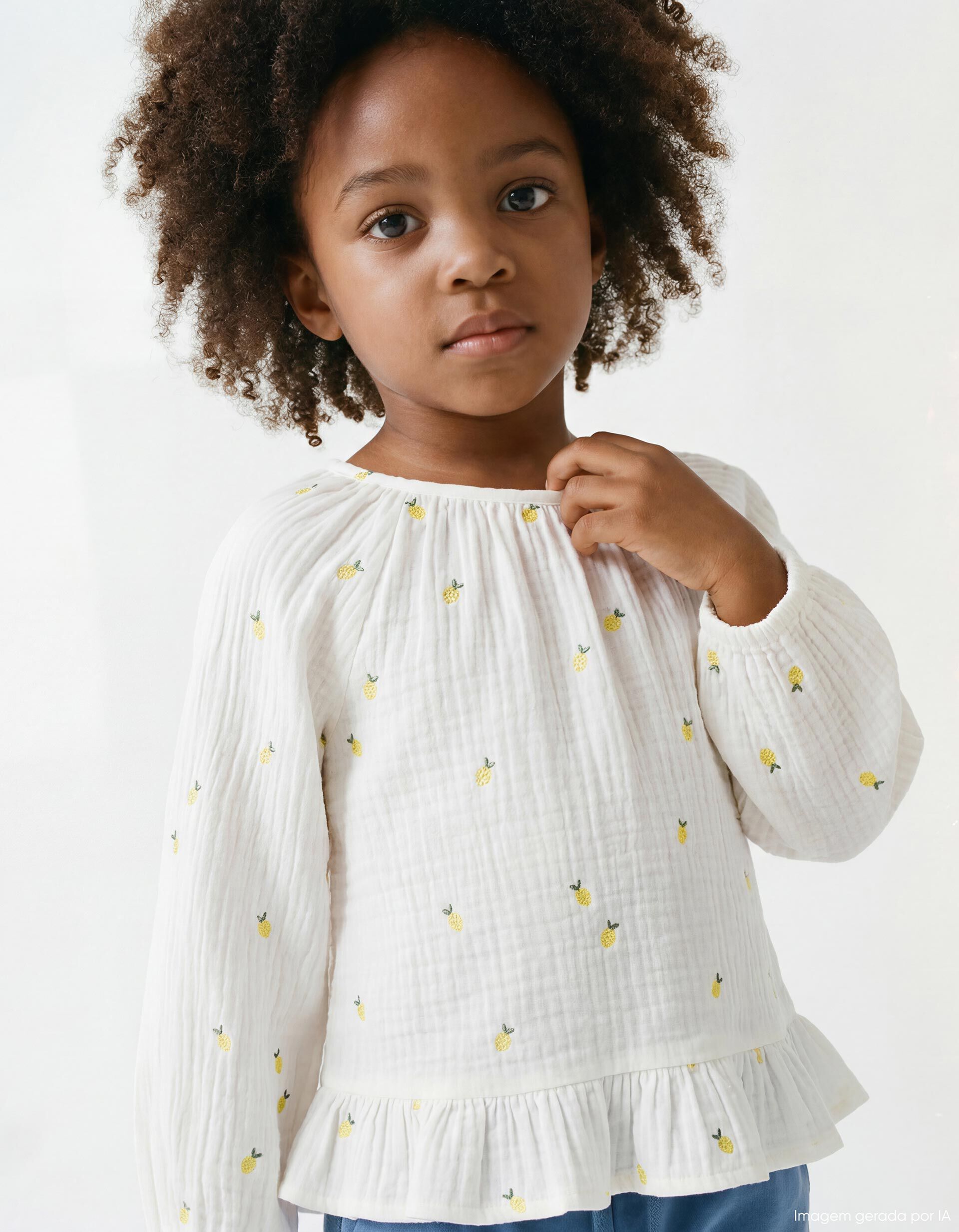 Comprar Online Blusa, Menina, Branco