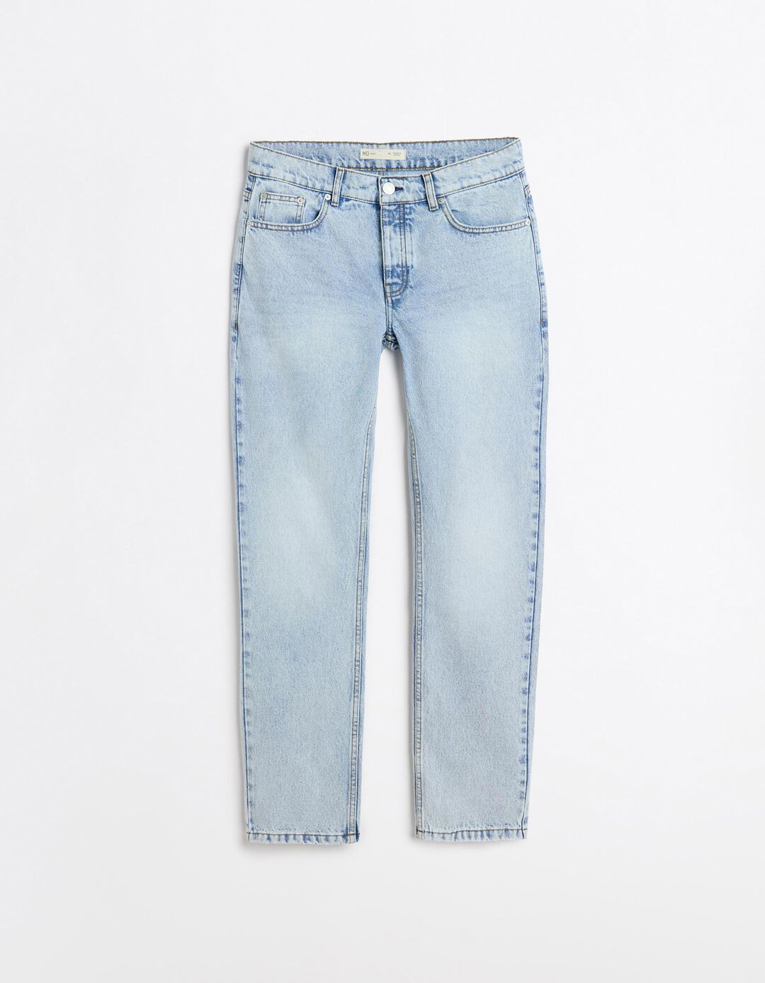 Cal&ccedil;as de Ganga 'Straight Fit', Homem, Azul Claro