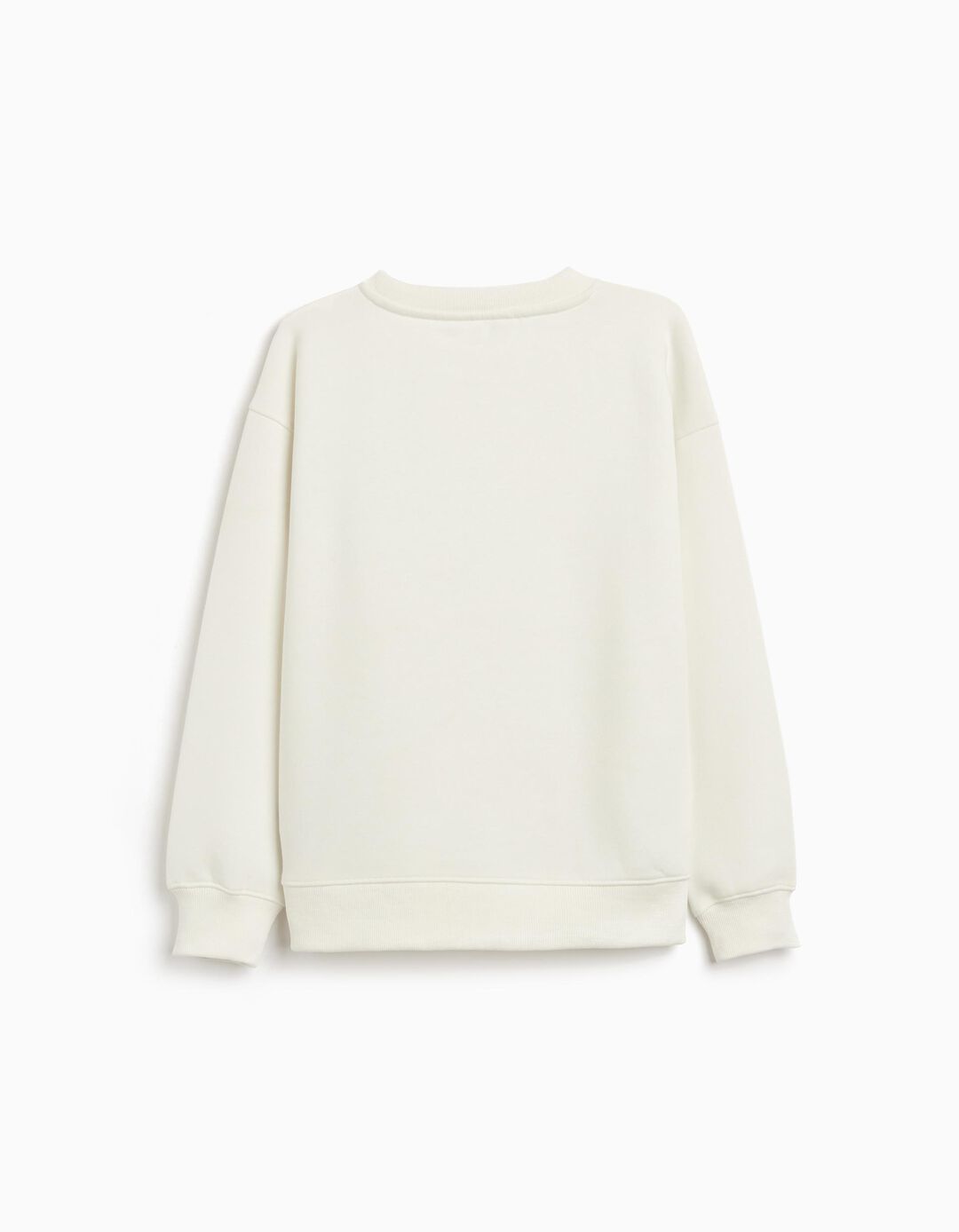 Sweatshirt de Felpa, Menino, Branco