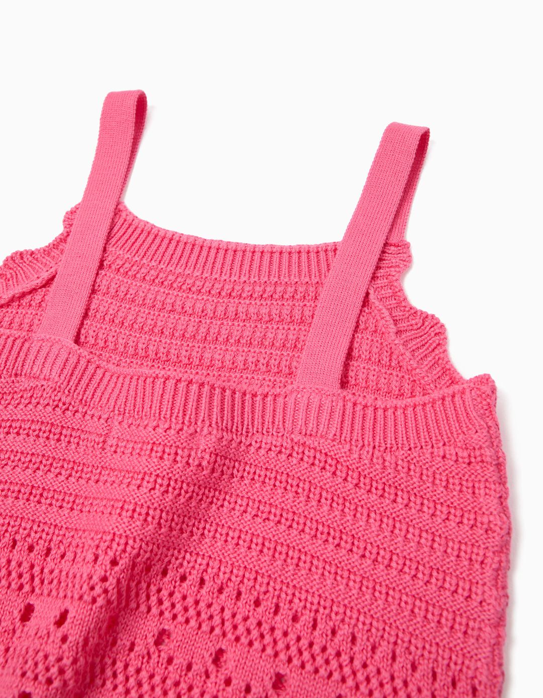Top Crochet, Menina, Rosa