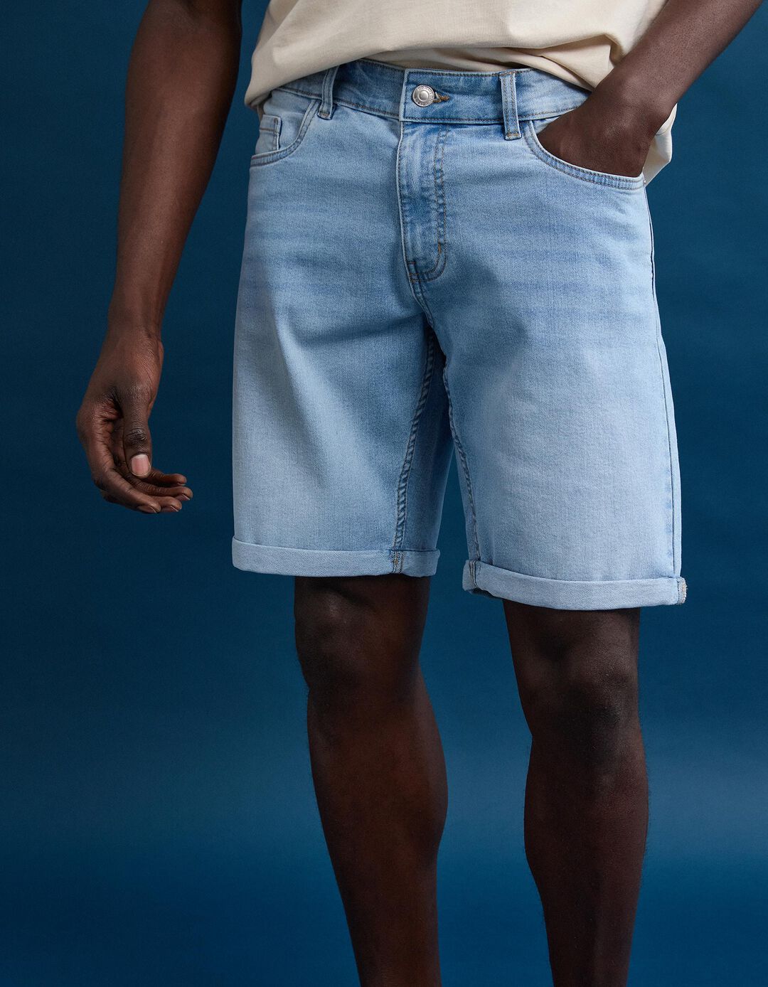 Cal&ccedil;&otilde;es de Ganga, Homem, Azul