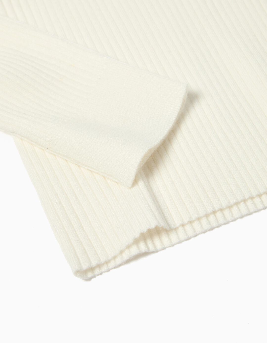 Camisola de Malha, Menina, Branco