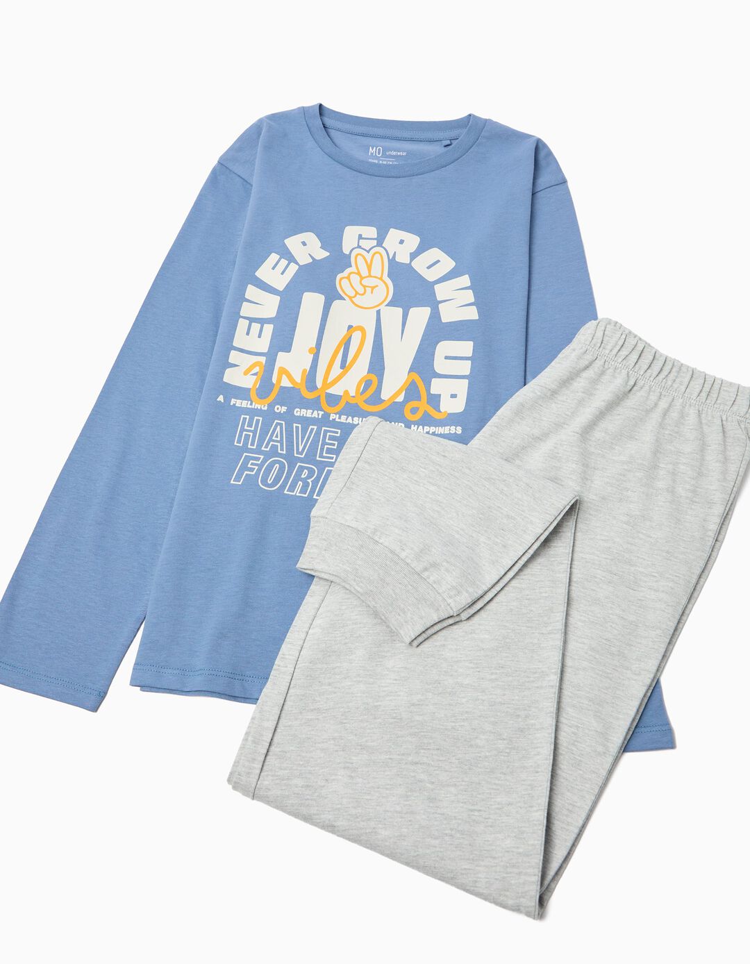 Pijama, Menino, Azul Claro