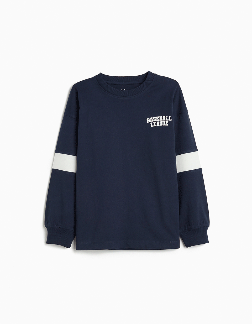 Comprar Online T-shirt de Manga Comprida, Menino, Azul Escuro