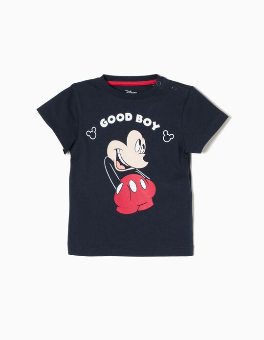 T-shirt Azul Mickey