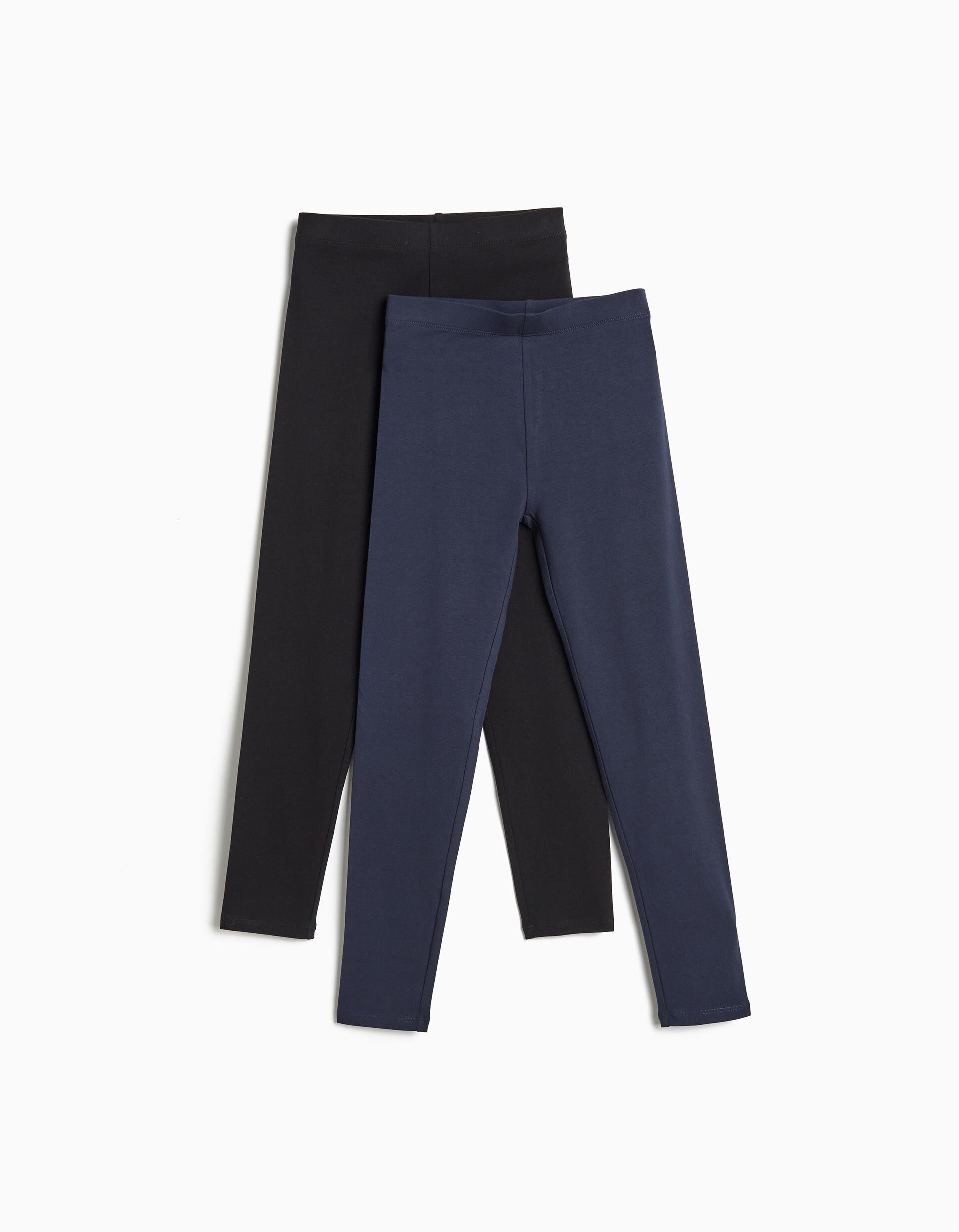 Comprar Online Pack 2 Leggings, Menina, Azul Escuro
