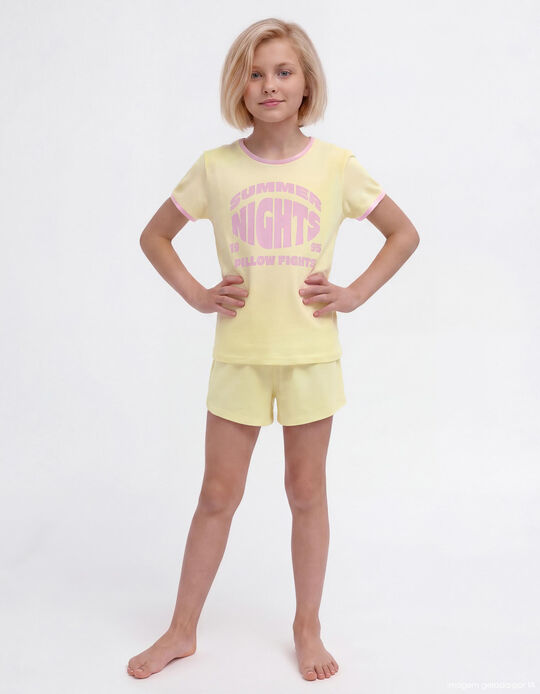 Comprar Online Pijama, Menina, Amarelo Claro
