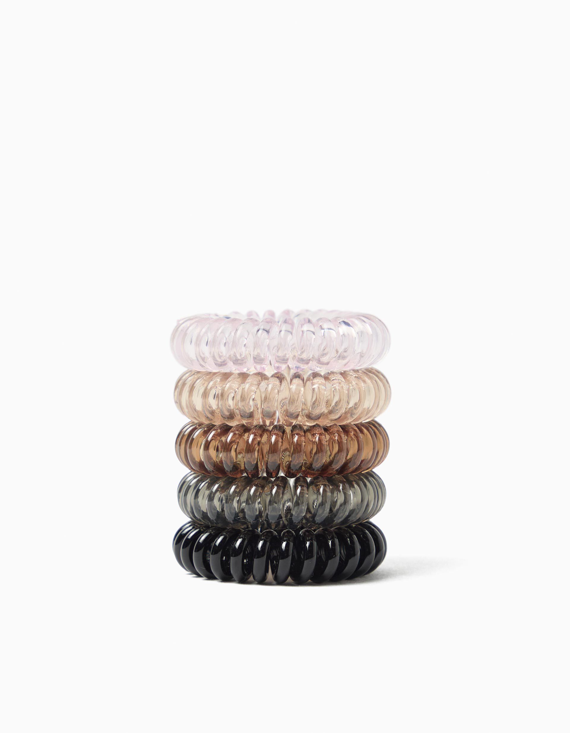 Comprar Online Pack 5 El&aacute;sticos de Cabelo, Menina, Multicor