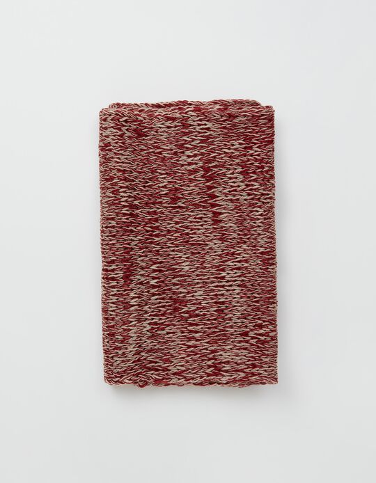 Knitted Snood, Men, Red