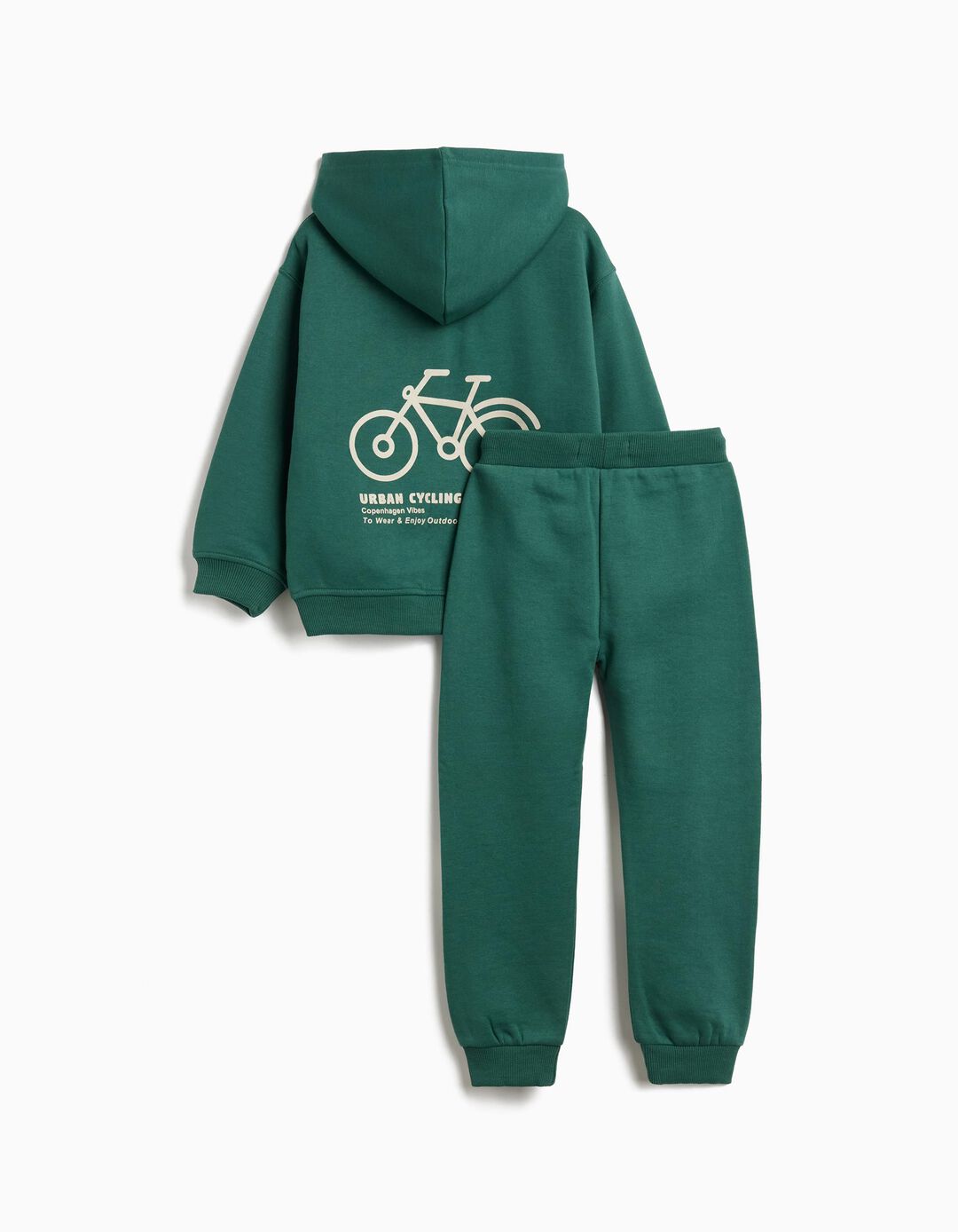 Conjunto de Jogging, Menino, Verde Escuro
