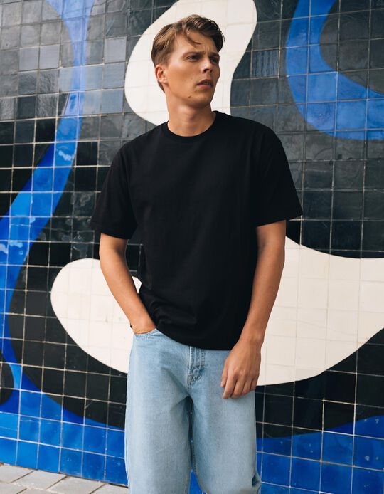 Comprar Online T-shirt, Homem, Preto