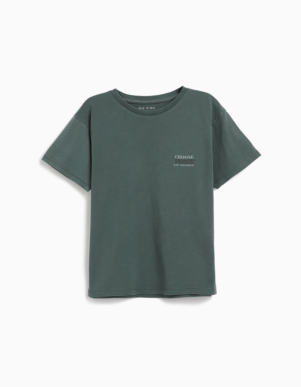 Comprar Online T-shirt 'Peace Language', Menino, Verde Escuro